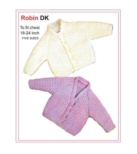 Baby cardigan knitting pattern