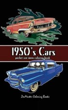 1950's Cars Coloring Book for