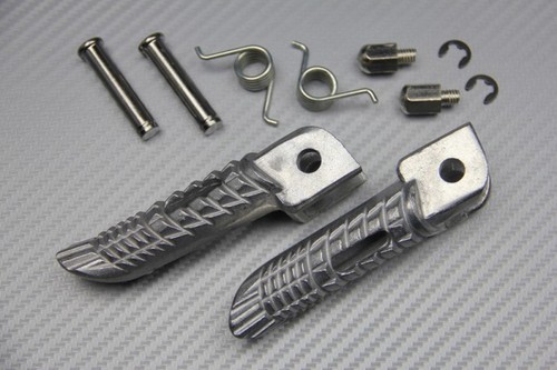 Silver pair front foot - silver,