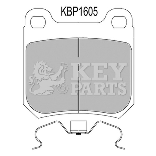 Brake pads set for - set, vauxhall