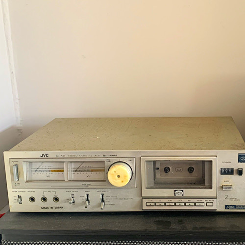 Jvc stereo cassette deck - jvc,