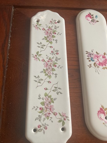 Vintage door porcelain finger - porcelain,