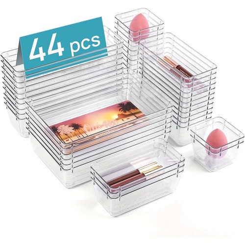 44pcs draw organiser plastic - organiser,