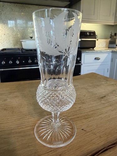 Edinburgh crystal thistle - edinburgh,