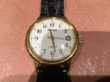 SEKONDA 17 Jewel White Dial Vintage Winding Men's Watch- IN WORKING ORDER