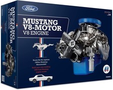 1:4 Scale Ford Mustang V8 Engine Model Kit Sound Module Hobby Build