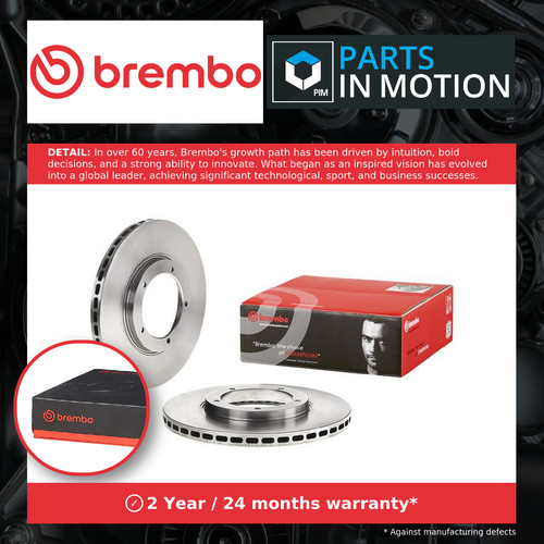 Brake discs pair - 2x,