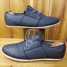 Lloyd & Pryce Navy Leather Comfort Loafer Trainers Mens UK Size 11 EU 45