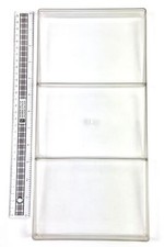 Vintage Clear Acrylic Shop Display Stand – Leaflet, Postcard, Flyer Holder