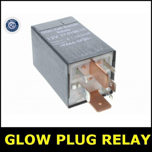 Glow plug relay - plug, for