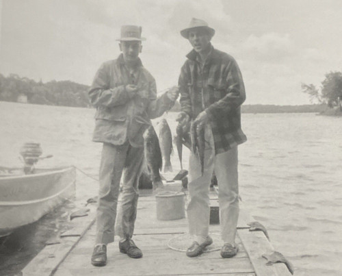 1950s father son - 1950s, holding