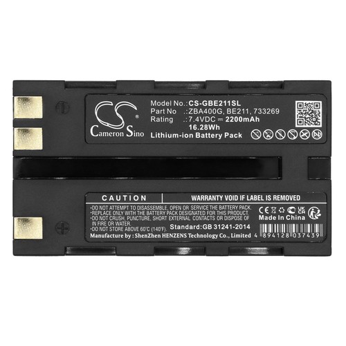 Batterie 2200mah type zba400g - batterie,