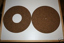 OscarsAudio Cork and Rubber Turntable  Mat *twin mat **BEST VALUE ON EBAY**