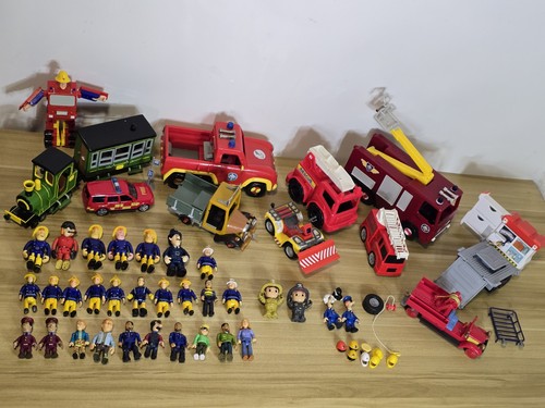 Big fireman sam toy lot - big,