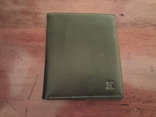 Mens Black Leather Wallet -