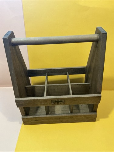 Wood beer bottle - wood, crate