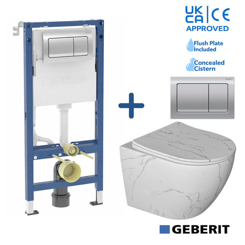 Wall hung toilet geberit white - geberit,