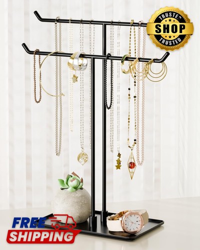 Necklace holder stand metal - necklace, stand,metal
