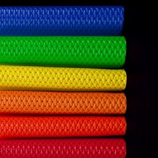 Semi Perforated Faux Leather