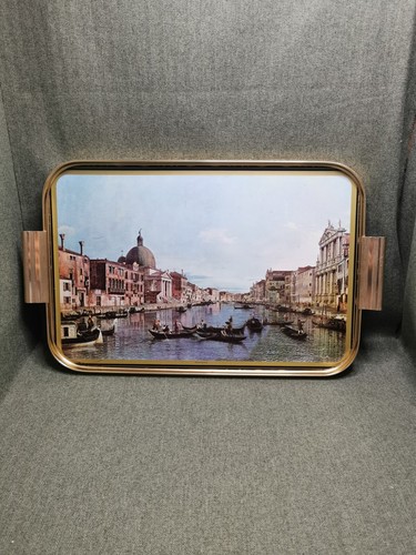 Vintage picture tray large - tray,,