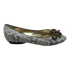 REAL SNAKE SKIN PUMPS FLATS