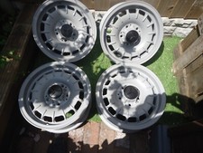 MERCEDES W201 190E W124 W123 ALLOY WHEELS MEXICAN HAT BUNDT FRESH Will Fit VW T2