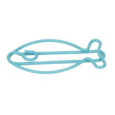 100x Shaped Paper Clips Fish