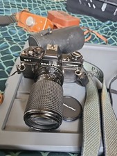 Practika bc 1 Vintage Film Camera With 80 - 200mm Praktica Lens F4.5