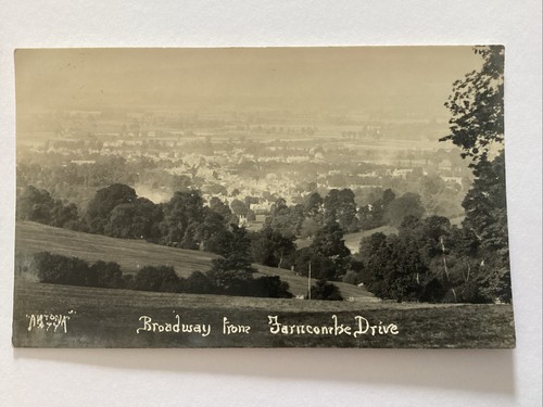 1940 photo postcard broadway - postcard,