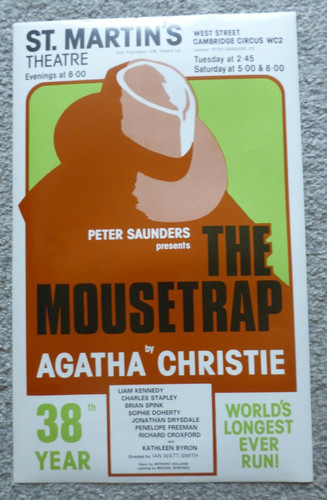 The mousetrap 38th year london - the,
