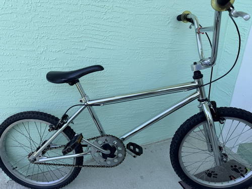 Diamond back bike silver - back,
