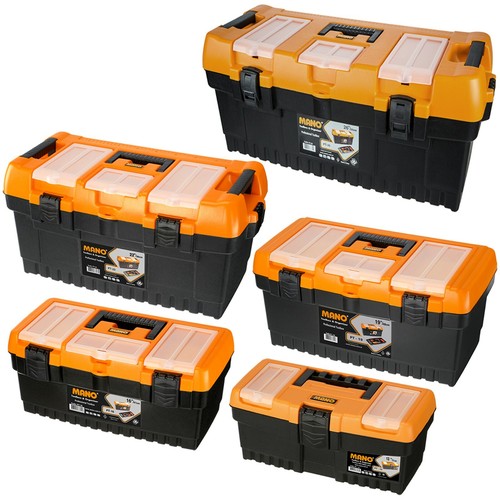Large plastic toolbox chest - plastic,