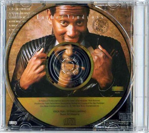 Luther vandross never too much - luther,