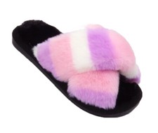 Womens Slippers Ladies Fluffy
