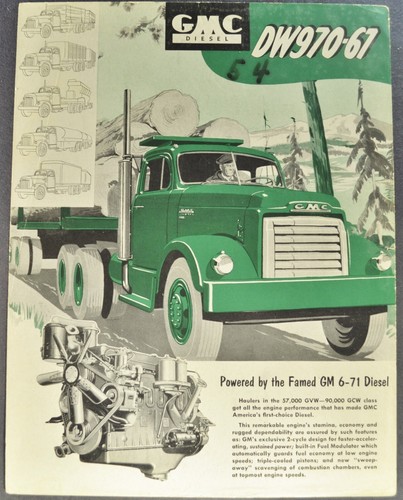 1953 1954 gmc - gmc, diesel