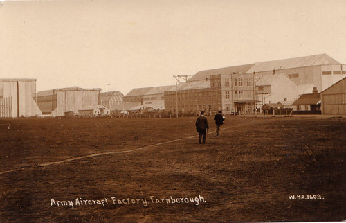 Rppc aviation ww1 army - rppc,