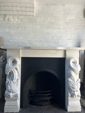 Marble Fire Surround for Cast