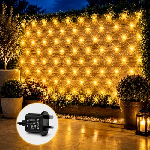 3x2m 192 led - net, warm