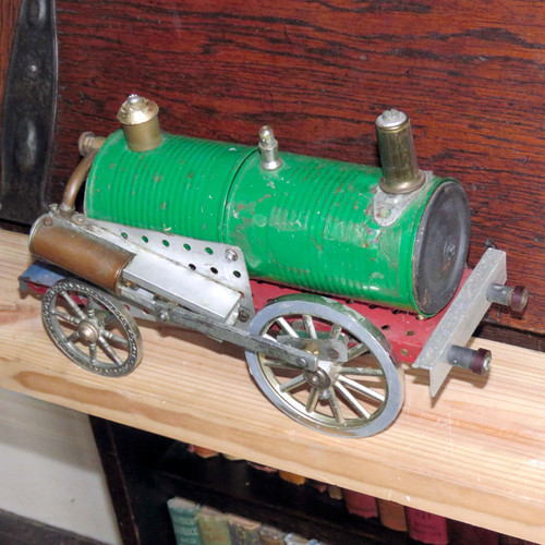 Scratch built train engine - scratch,