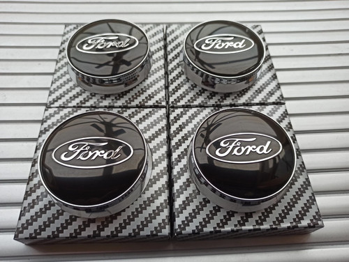 Set black ford 60mm alloy - set,
