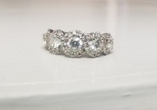 Leo Diamond 14K White Gold