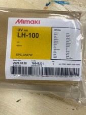 White Mimaki LH-100 UV Ink
