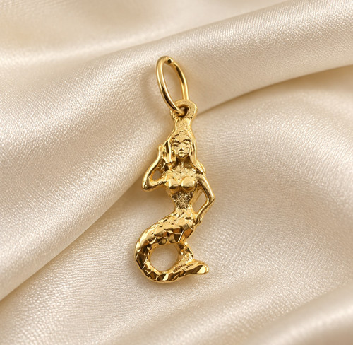 Vintage 14k yellow - gold, 3d