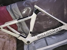 Boardman Elite Air White Carbon Road Bike Cycle Frame Medium 52cm