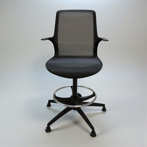 Second hand black mesh - black,