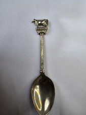 Vintage WAPW collectable Souvenir 3D Spoon With Cow