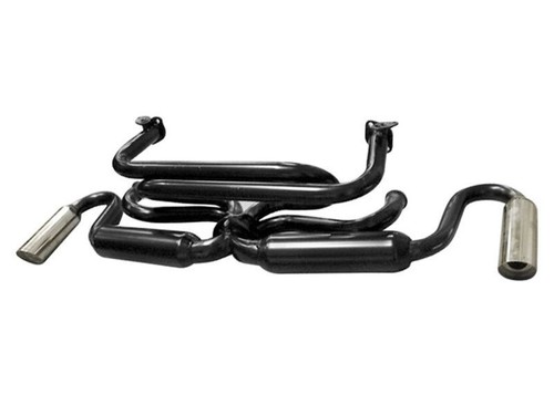 Euro twin tuck away exhaust - euro,
