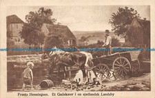 R160366 Frants Henningsen. Et Gadekaeer i en Sjaellandsk Landsby. Alex. Vincents