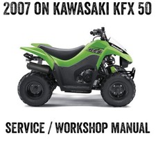 2007 onwards Kawasaki KFX50