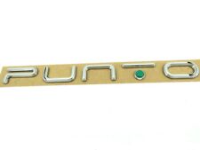 New For FIAT PUNTO BOOT BADGE Rear Emblem Logo For Mk3 2014+ Green Hatch